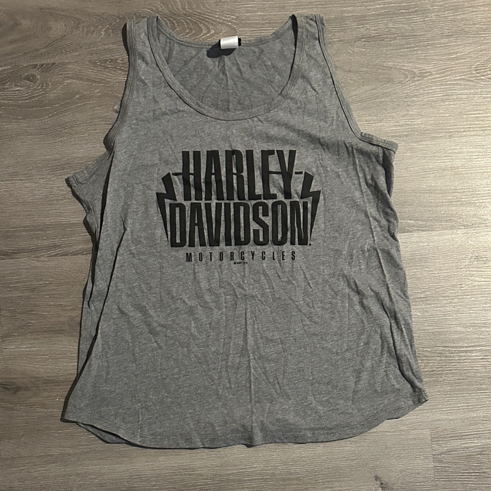 Harley-Davidson Charcoal Women's Tank Top